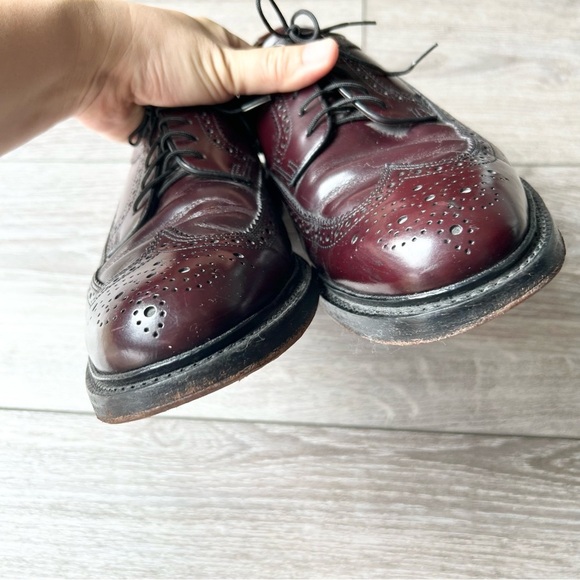 Bostonian Burgundy  Longwings Dress Shoes - Picture 5 of 14